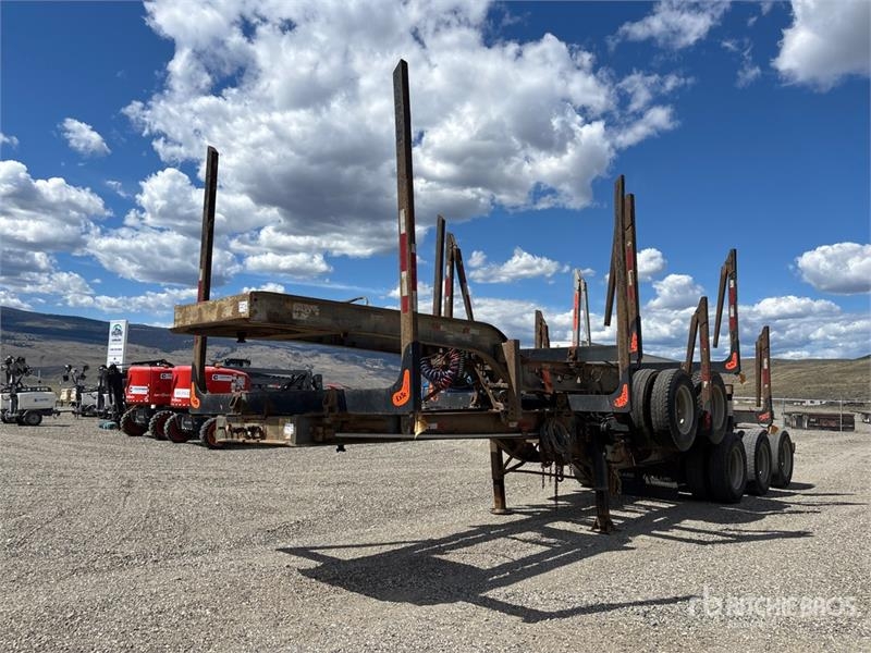 Doepker Tri/A Super B-Train Lead Short Wood Log Trailer