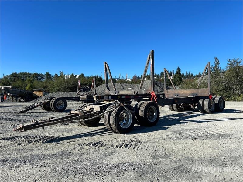 Freflyt 30 ft Quad/A Short Wood Log Trailer