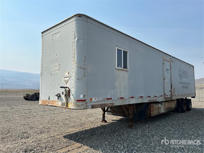 Remorque fourgon Fruehauf T/A Shop Van — occasion 1983