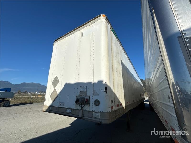Remorque fourgon Great Dane 53 ft x 102 in T/A Van — occasion 2007
