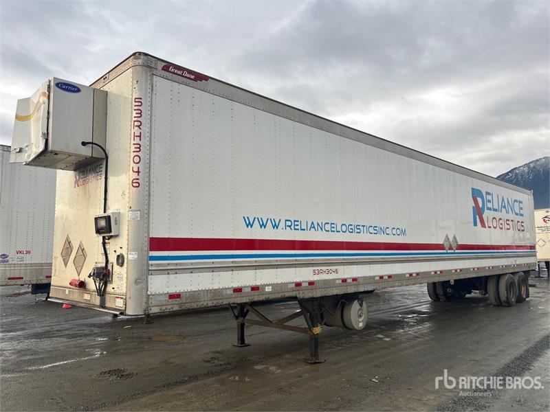 Remorque fourgon Great Dane 53 ft x 102 in T/A Heated Van — occasion 2022