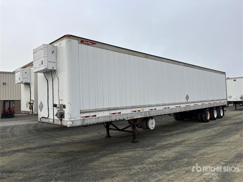 Remorque fourgon Great Dane 53 ft x 102 in Tri/A Van — occasion 2013