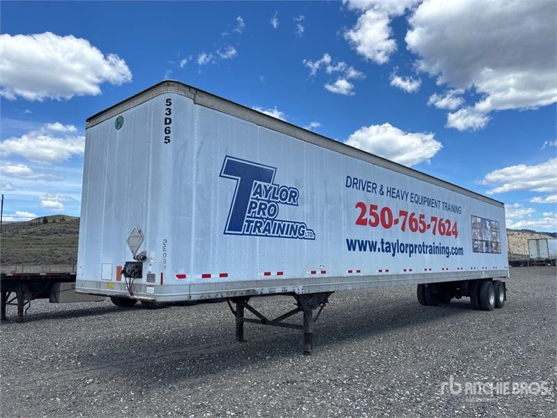 Remorque fourgon Great Dane 53 ft x 102 in T/A Van — occasion 1998