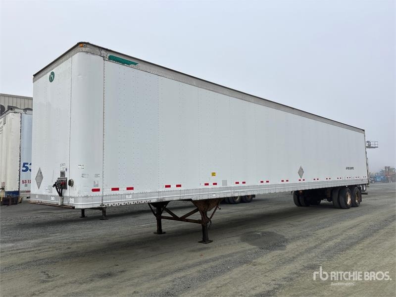 Remorque fourgon Great Dane 53 ft x 102 in T/A Van — occasion 2007