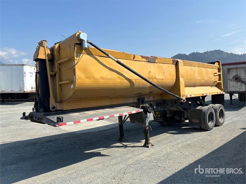 K-Line 26 ft T/A End Dump Trailer