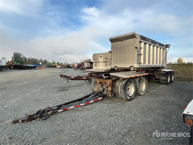 Remorque benne K-Line 2781-2 Quad/A Sliding Transfer — occasion 2005