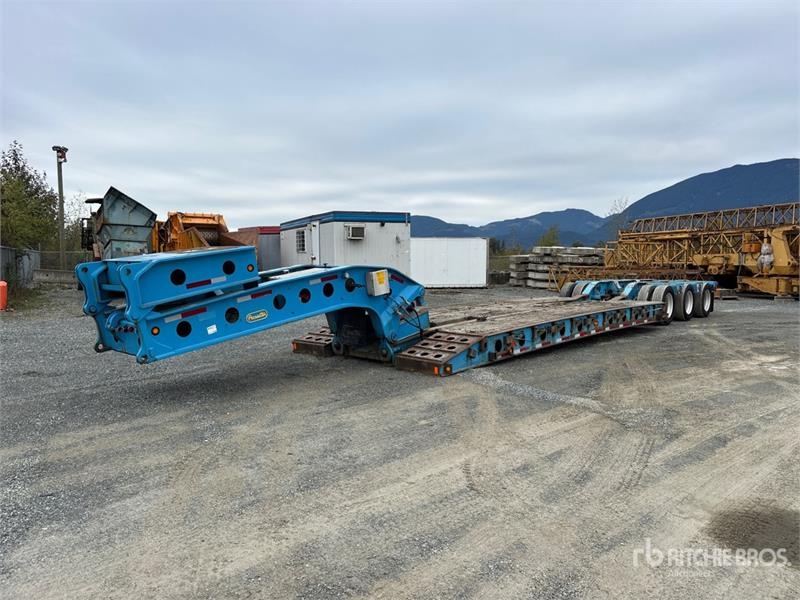 Remorque surbaissée K-Line Tri/A Removable Gooseneck Lowboy — occasion 2007