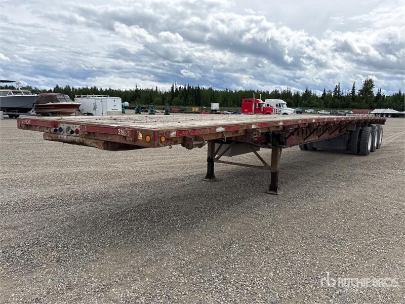 Lode King 53 ft Tri/A Flatbed Trailer