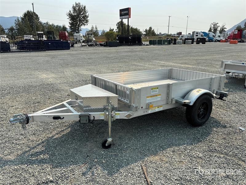 Marlon 8 ft S/A Aluminum Dump Utility Trailer (Unu
