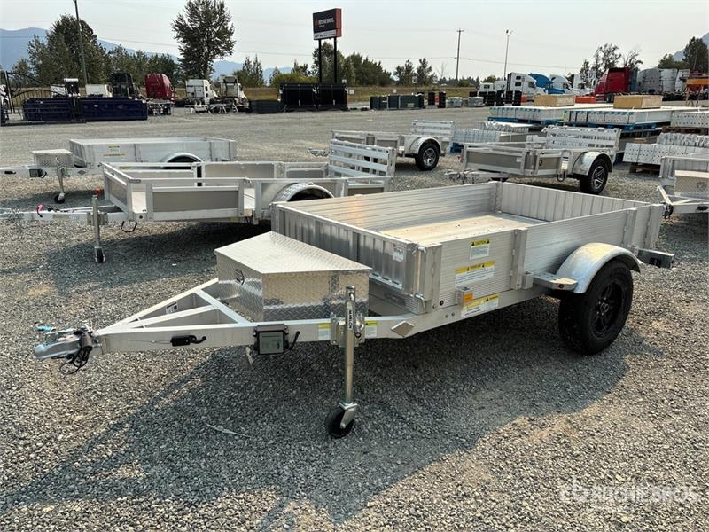 Marlon 8 ft S/A Aluminum Dump Utility Trailer (Unu