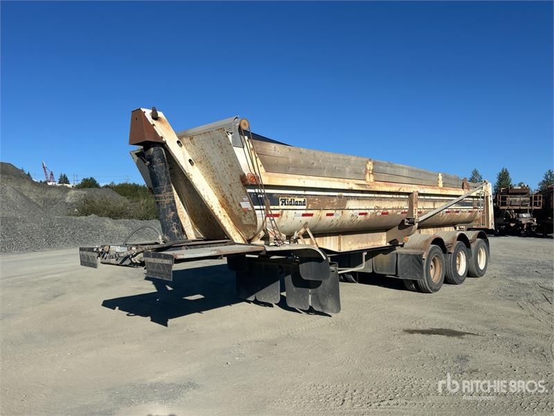 Remorque benne Midland End Dump — occasion 2003