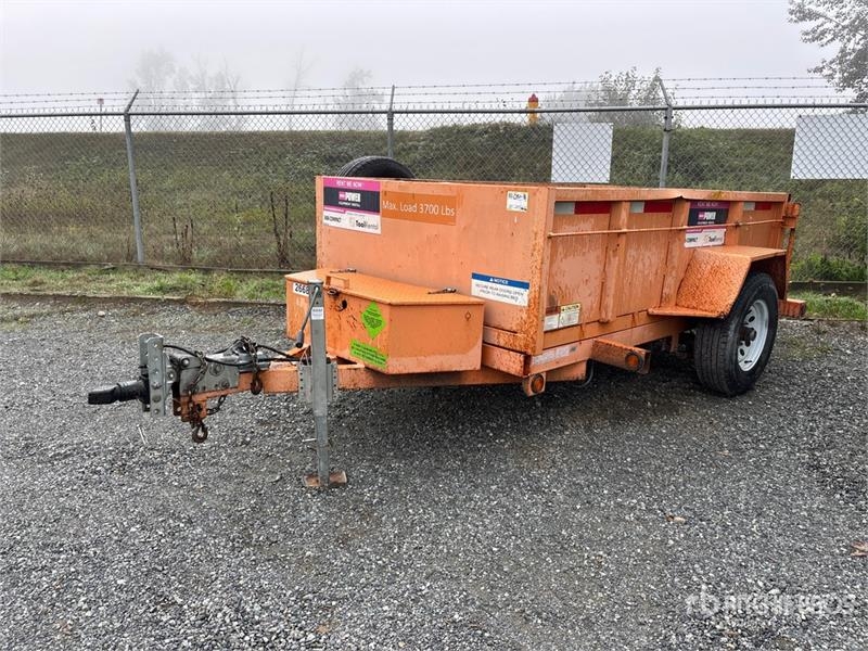 Remorque benne Utility Miska 58 8 ft 6 in S/A Dump — occasion 2018
