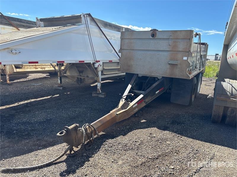 Nahanni 14 ft T/A Pup End Dump Trailer