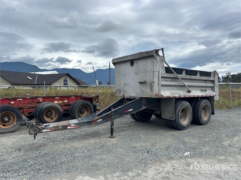 Nahanni 14 ft T/A Pup Dump Trailer
