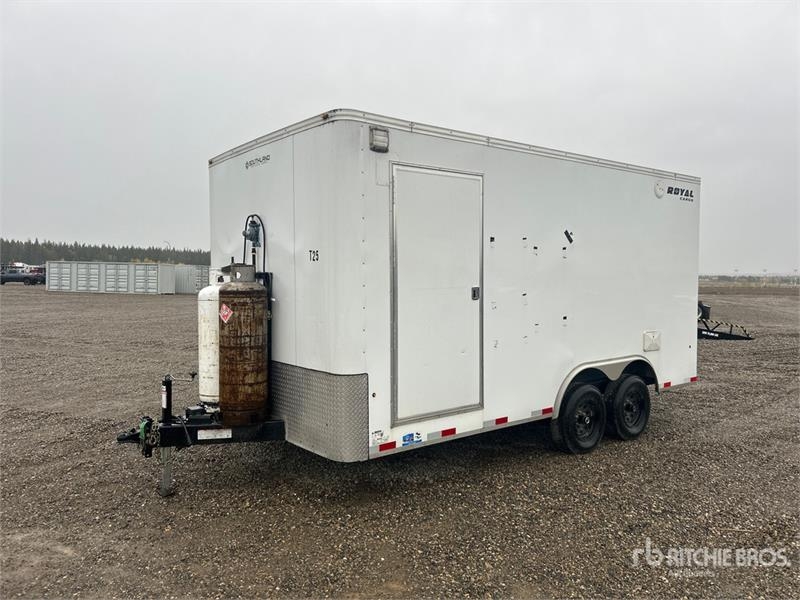 Remorque Royal 16 ft 3 in x 99 in T/A 16 ft Shower and Laundry Tr — occasion 2021