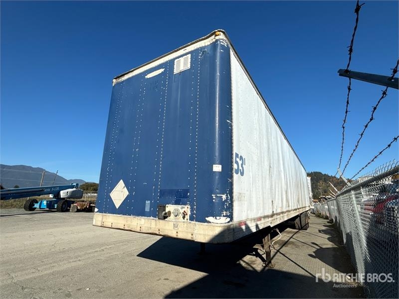 Remorque fourgon Trailmobile 53 ft x 102 in T/A Van — occasion 2002