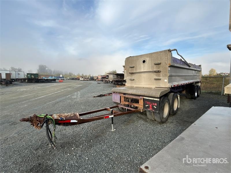 Remorque benne Trojan 26 ft Quad/A End Dump — occasion 2007