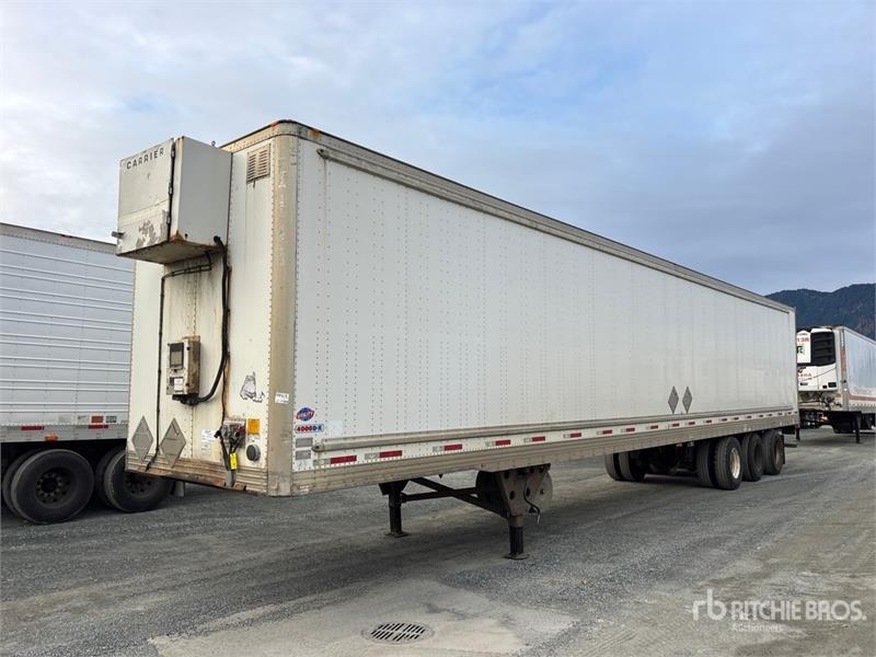 Remorque fourgon Utility 53 ft x 102 in Tri/A Heated Van — occasion 2008