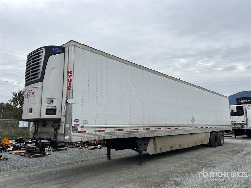Semi-remorque frigorifique Utility 53 ft x 102 in T/A Refrigerated — occasion 2012