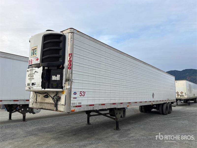 Semi-remorque frigorifique Utility 53 ft x 102 in T/A Refrigerated — occasion 2008