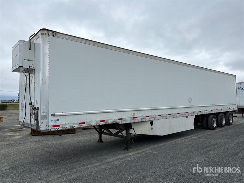 Remorque fourgon Vanguard 53 ft x 102 in Tri/A Heated Van — occasion 2014
