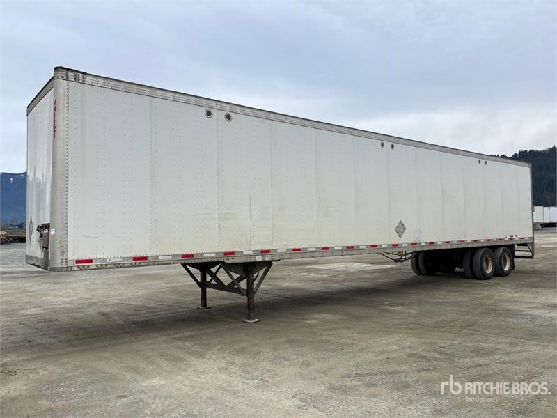 Vanguard 53 ft x 102 in T/A Van Trailer