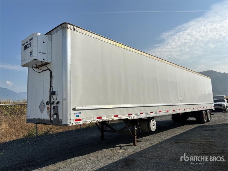 Vanguard 53 ft x 102 in T/A Heated Van Trailer