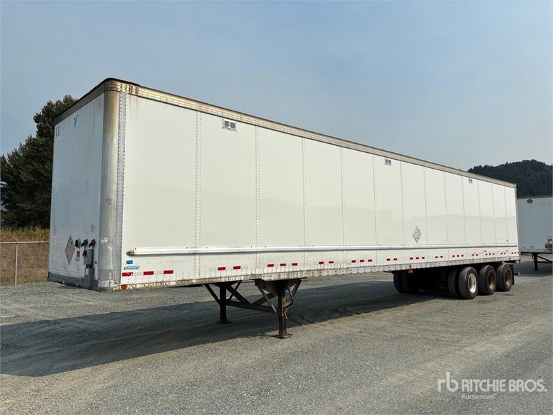 Vanguard 53 ft x 102 in Tri/A Van Trailer