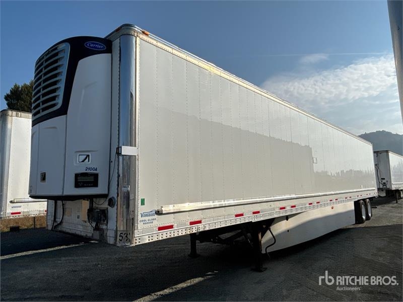 Vanguard 53 ft x 102 in T/A Refrigerated Trailer