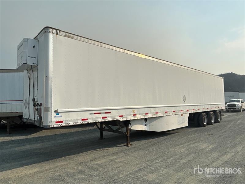 Vanguard 53 ft x 102 in Tri/A Van Trailer