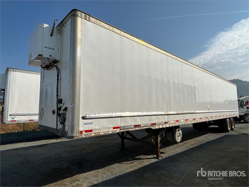 Vanguard 53 ft x 102 in T/A Van Trailer