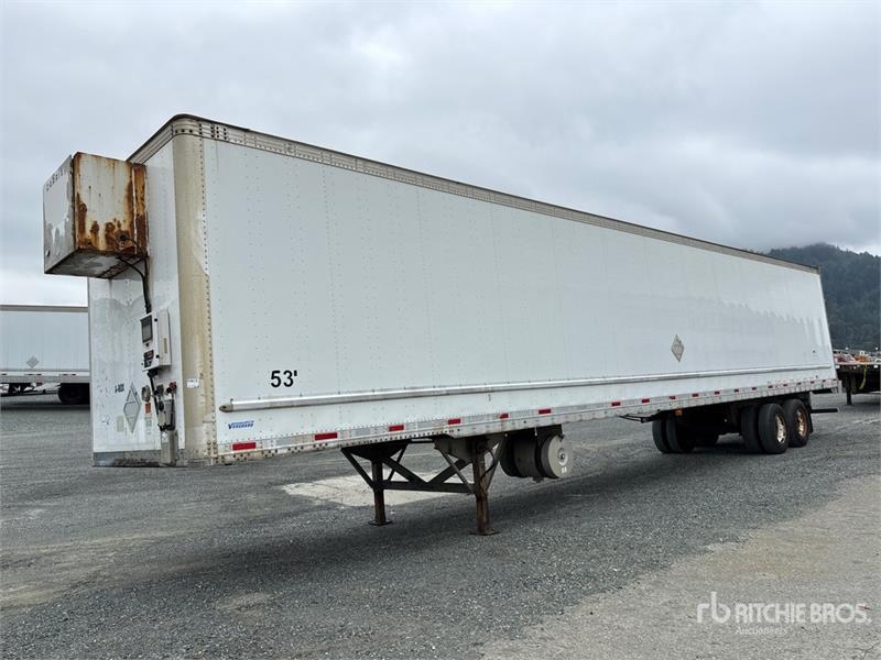 Remorque fourgon Vanguard 53 ft x 102 in T/A Heated Van — occasion 2014