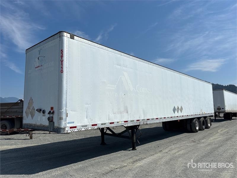 Vanguard 53 ft x 102 in Tri/A Van Trailer