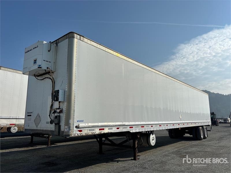 Vanguard 53 ft x 102 in T/A Heated Van Trailer