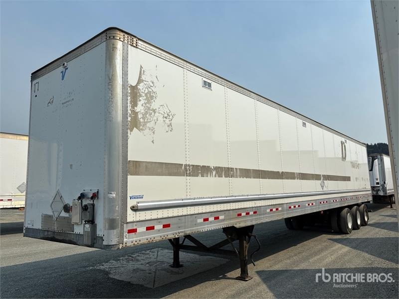 Vanguard 53 ft x 102 in Tri/A Van Trailer