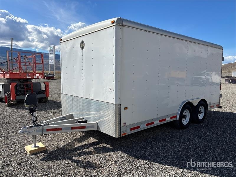 Remorque fourgon Wells Cargo 16 ft T/A Enclosed — occasion 2005