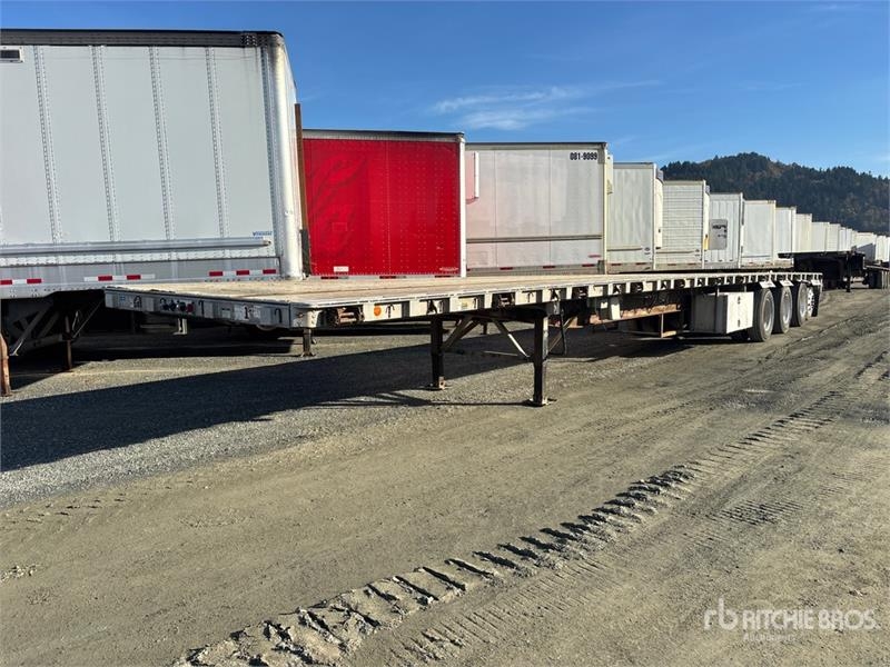 Remorque à ridelles Wilson 53 ft Quad/A Flatbed — occasion 2013