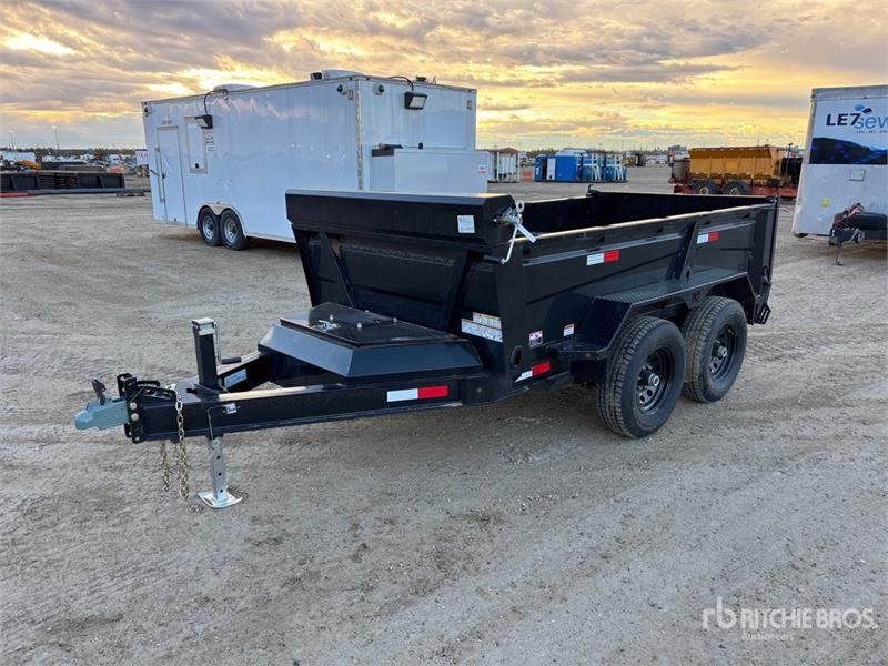 Remorque benne Utility 10 ft T/A Dump — occasion
