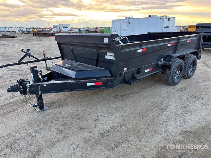 Remorque benne Utility 14 ft T/A Dump — occasion 2027