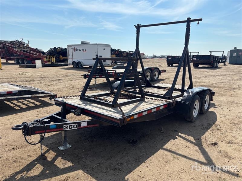 16 ft T/A C/W reels Utility Trailer