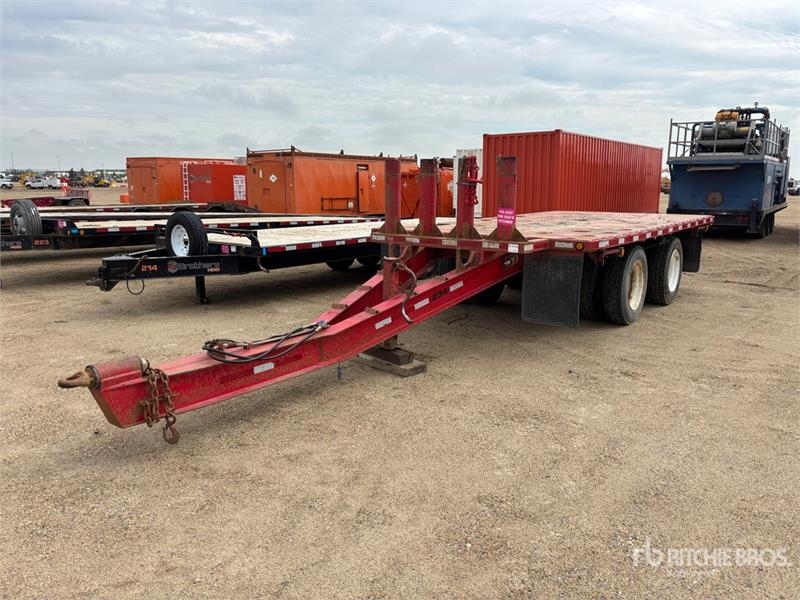 17 ft T/A Flatbed Trailer