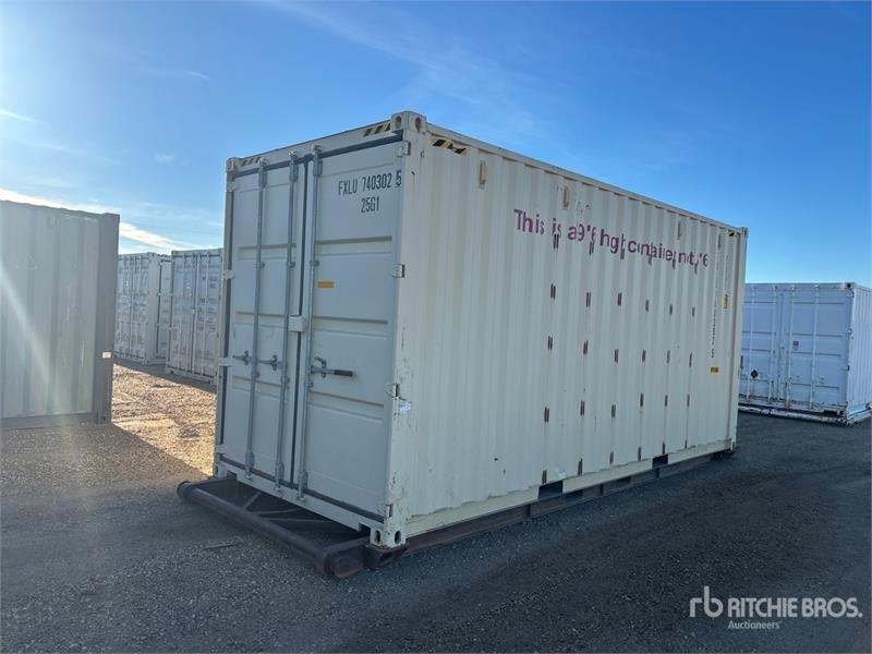 Conteneur de stockage 20 ft High Cube Double-Ended Storage Container — occasion 2018