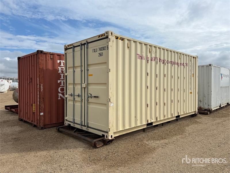 20 ft High Cube Double-Ended Storage Container