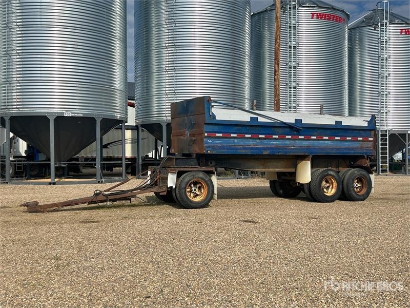20 ft Tri/A End Dump Trailer