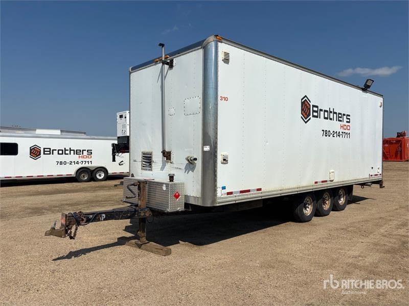 24 ft Tri/A Tool Crib Enclosed Trailer