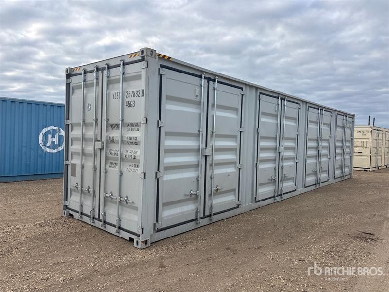 40 ft High Cube Multi-Door Storage Container