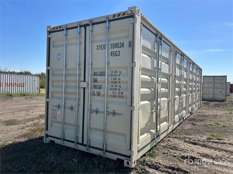 Conteneur de stockage 40 ft High Cube Multi-Door Storage Container — occasion 2026
