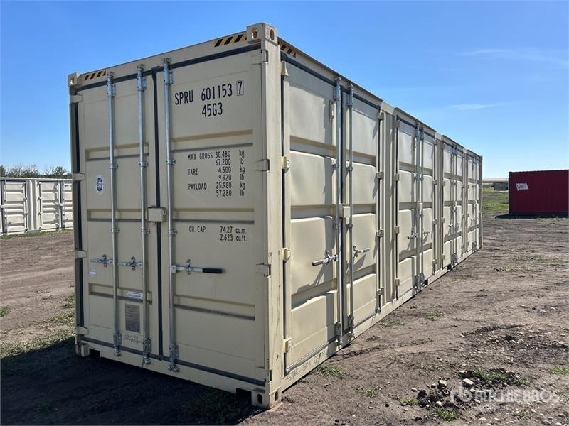 Conteneur de stockage 40 ft High Cube Multi-Door Storage Container — occasion