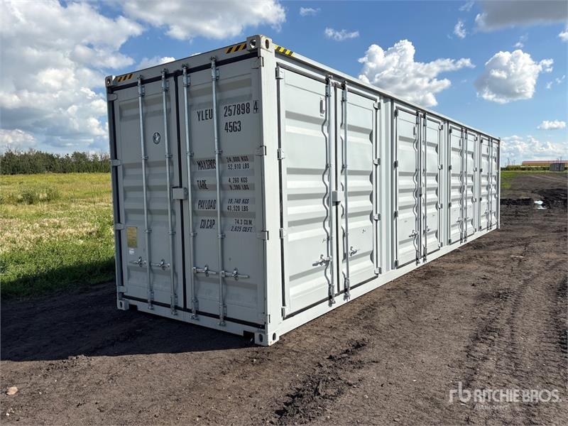 40 ft High Cube Multi-Door Storage Container