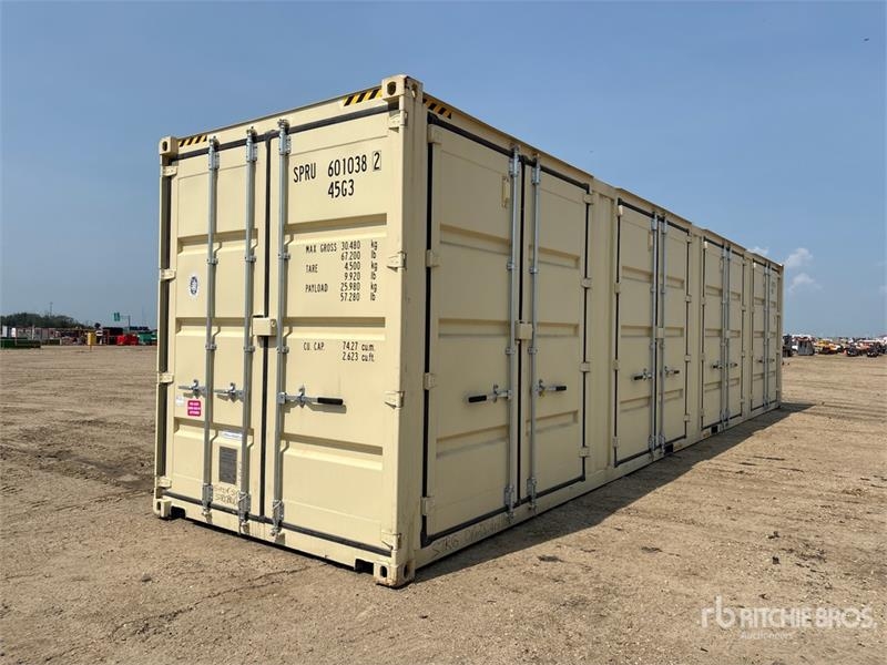 40 ft High Cube Multi-Door Storage Container